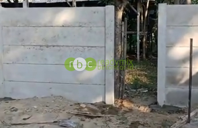 Jasa Pasang Pagar Panel Beton di Cipondoh Kota Tangerang