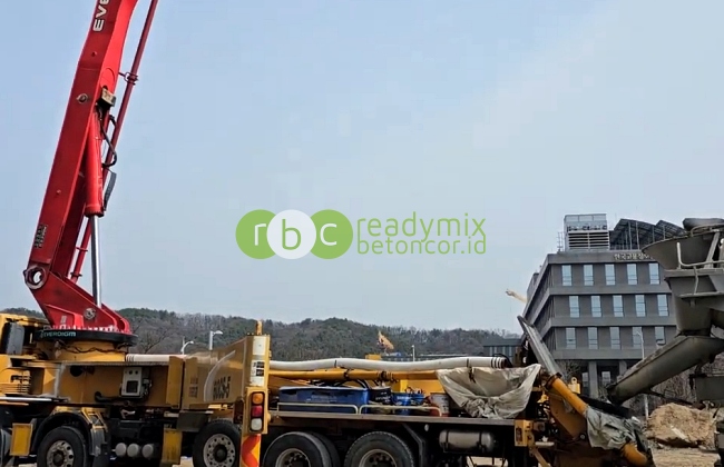 Jasa Penyewaan Concrete Pump di Gambir Jakarta Pusat