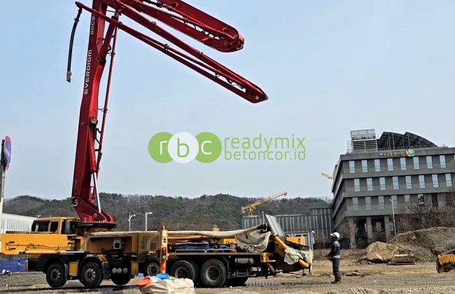 Jasa Penyewaan Concrete Pump di Duren Sawit Jakarta Timur