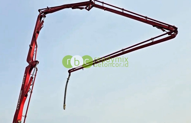 Tempat Penyewaan Concrete Pump di Pebayuran Kab Bekasi